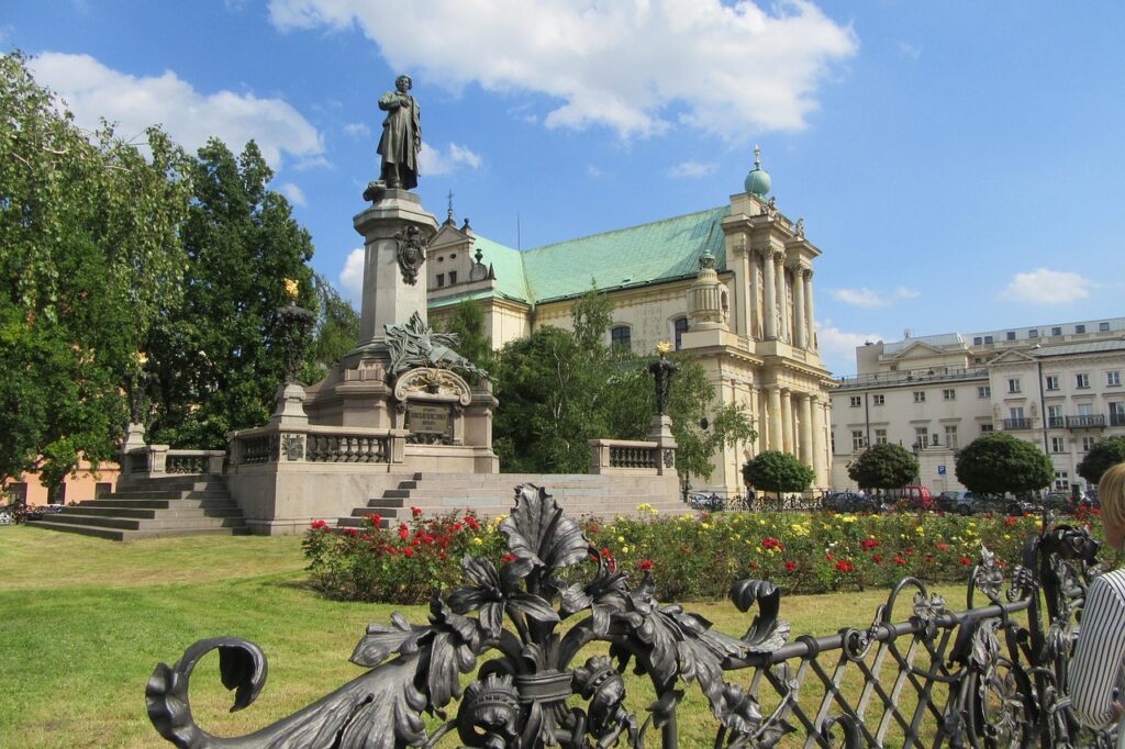Варшава паметник в Полша.